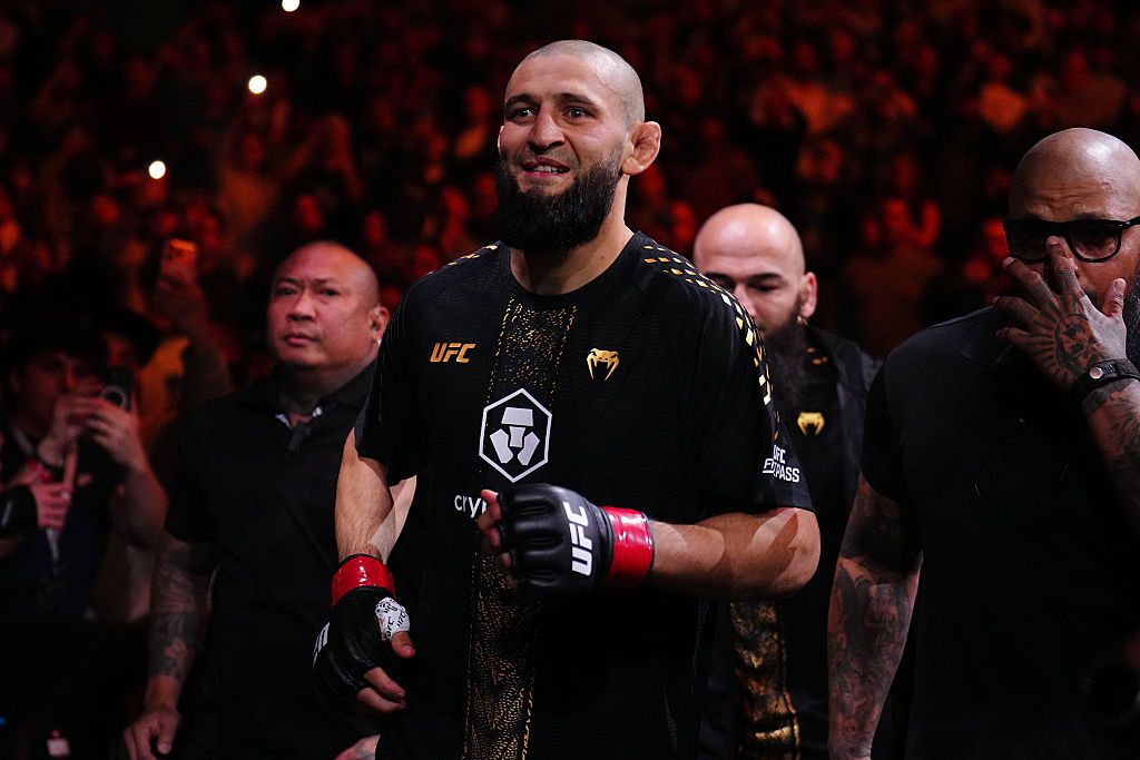 Odds for Khamzat Chimaev vs. Tyron Woodley at RAF Moscow