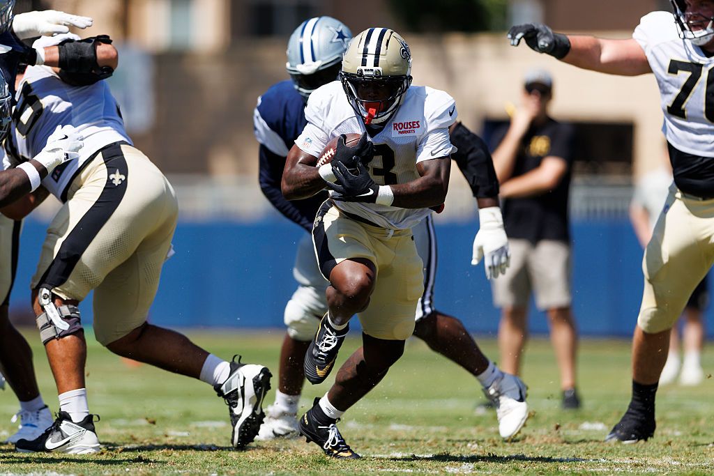Is Travis Etienne a top-12 fantasy option while Alvin Kamara is out?