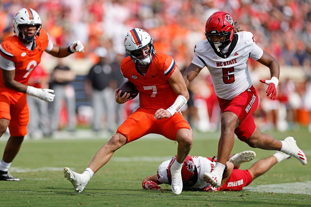 How the Public Is Betting Norfolk State vs. #25 Virginia in College Football Week 2