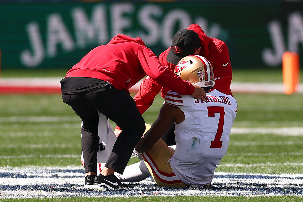 Will De'Zhaun Stribling bets be refunded after injury during 49ers vs. Rams NFL Week 1?