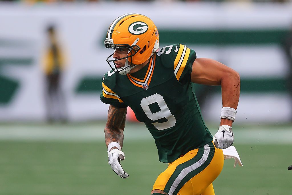 Christian Watson Anytime TD Pick for Falcons vs. Packers