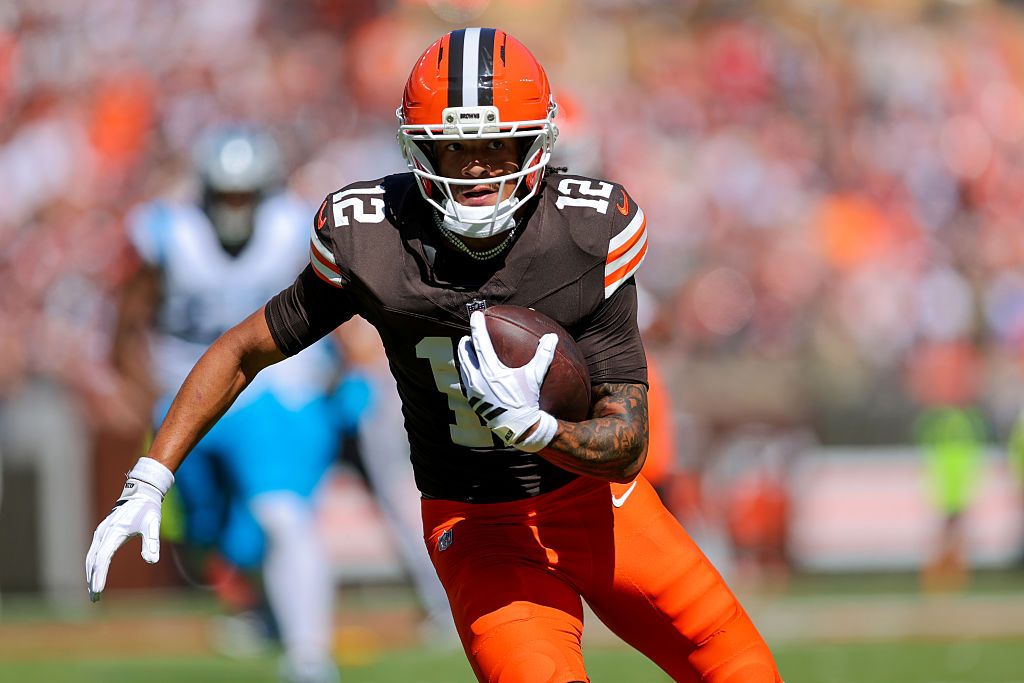 Denzel Boston Receiving Yards Pick for Steelers vs. Browns