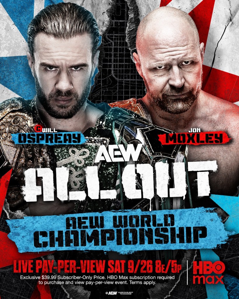 AEW All Out 2026 Predictions, Picks for Every Match