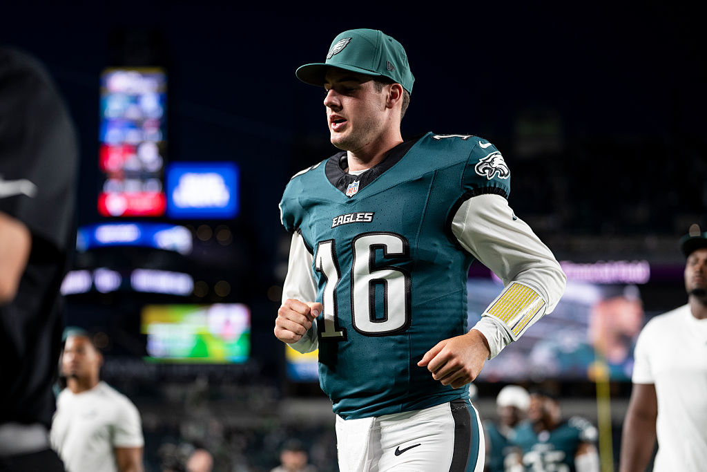 Tanner McKee Passing Yards Pick for Cowboys vs. Eagles