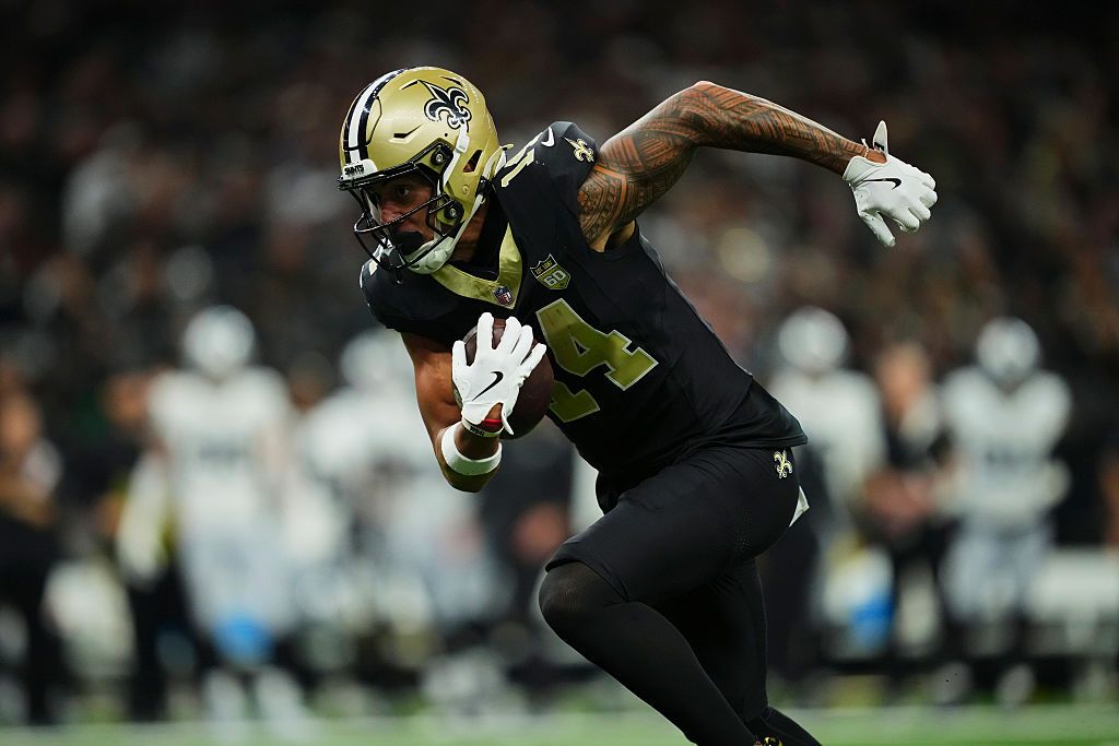 Devaughn Vele receptions pick for Saints vs. Falcons