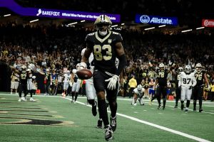 Best Juwan Johnson Prop Bet for Saints vs. Falcons on Monday 10/5/26