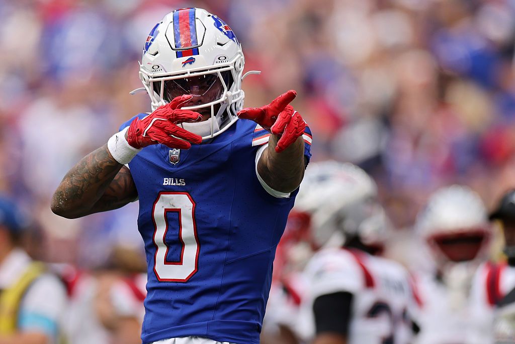 Is Keon Coleman a must-start in Week 5 if DJ Moore is out?
