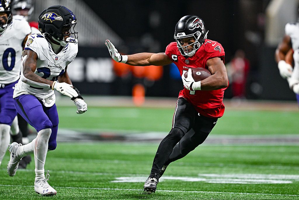 Bijan Robinson Rushing Yards Pick for Falcons vs. Bears