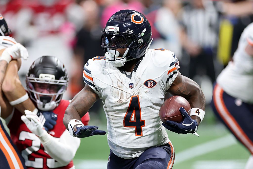 NFL RB Touch Projections — Week 7 TNF: New England Patriots at Chicago Bears
