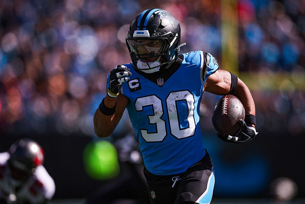 Best Chuba Hubbard prop bet for Panther vs. Packers on Thursday 10/29/26