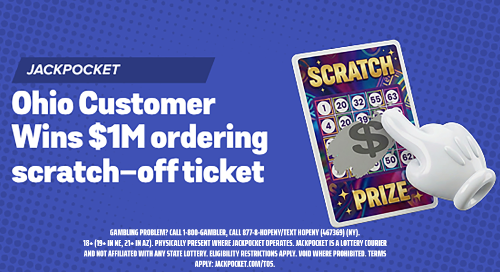 Jackpocket Millionaire: Customer Becomes First From Ohio to Win $1 Million in 2026