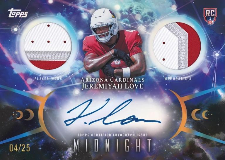 2026 Topps Midnight Football: Checklist, Autographs, Box Breakdown and Preorder