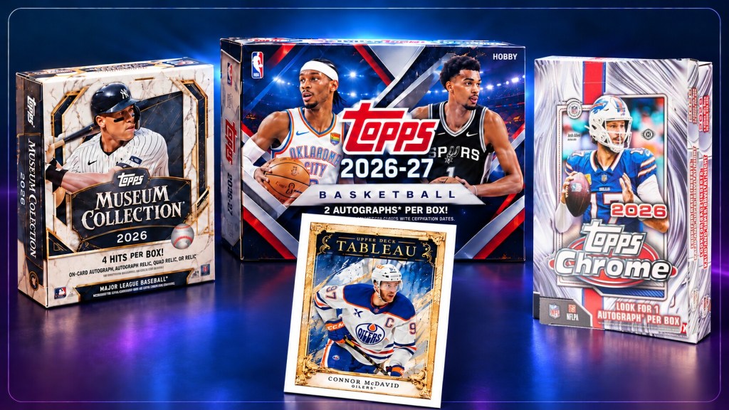 November 2026 Trading Card Release Calendar: Sports and Entertainment