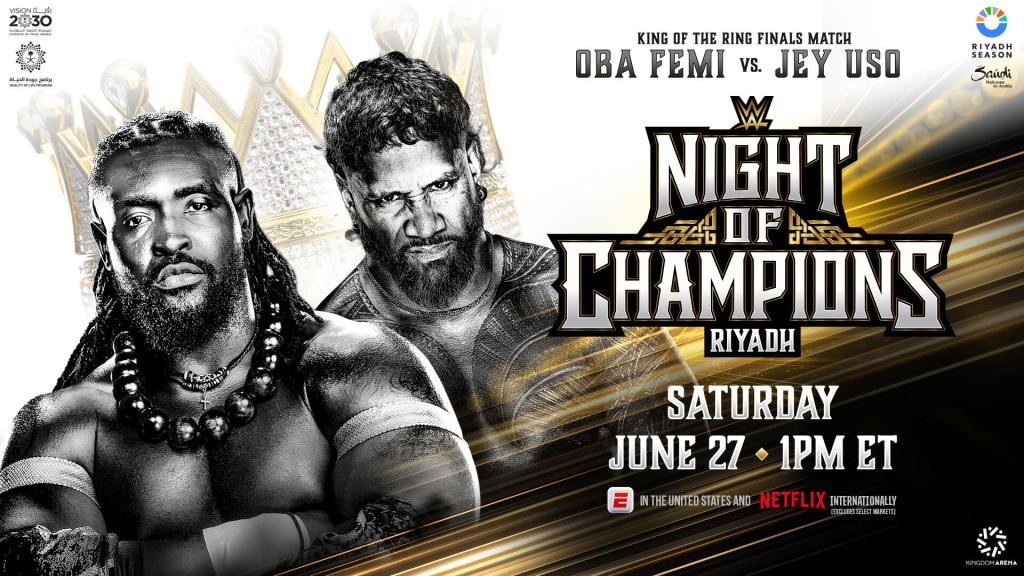 WWE Night of Champions 2026: Match Card, Start Time and How to Watch
