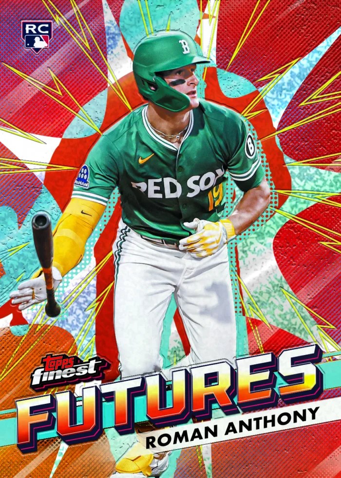 Roman Anthony Finest Futures insert from 2026 Topps Finest Baseball