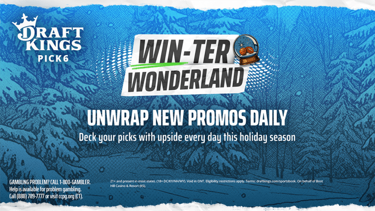 DraftKings Pick6 WIN-ter Wonderland: Everything You Need to Know About Christmas Week Promos