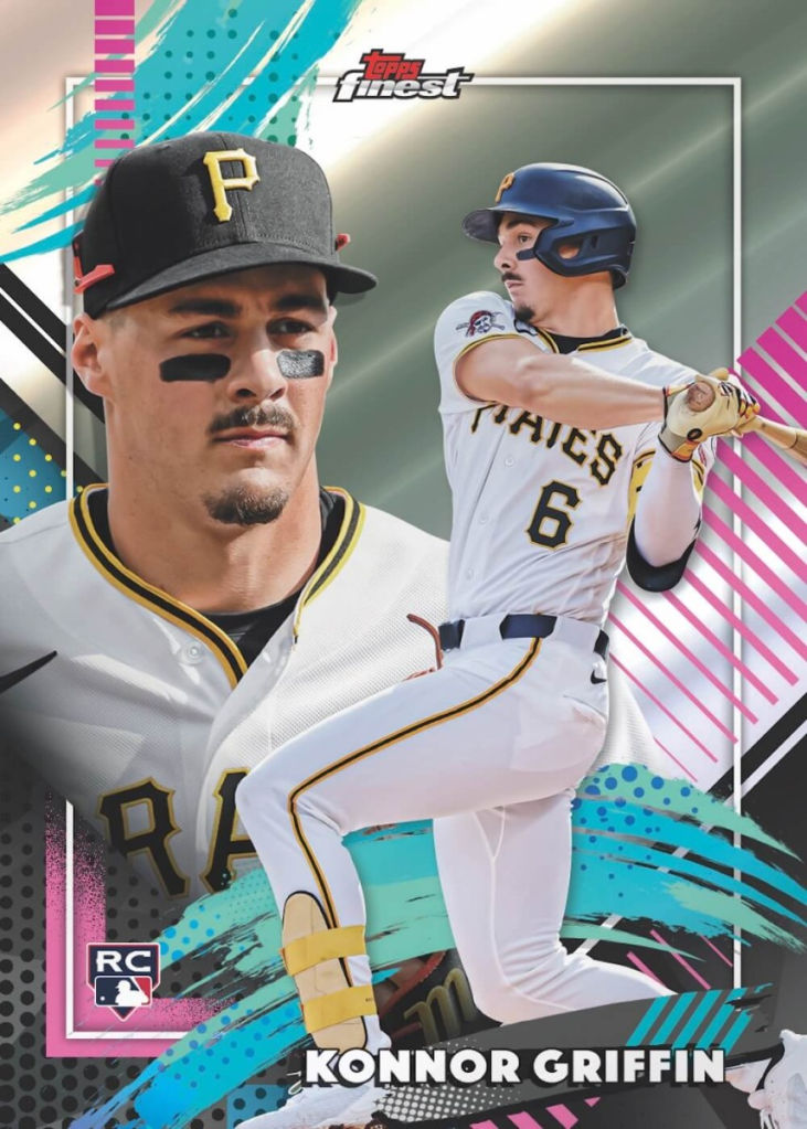 Konnor Griffin Super Rare base card from 2026 Topps Finest Baseball