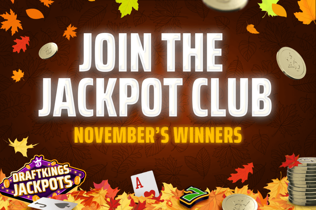 Top DraftKings Casino Jackpot Winners in November 2025