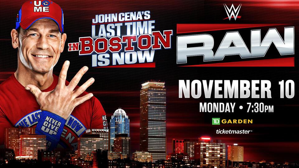 WWE Raw Preview (11/10/25): John Cena’s Final Boston Appearance