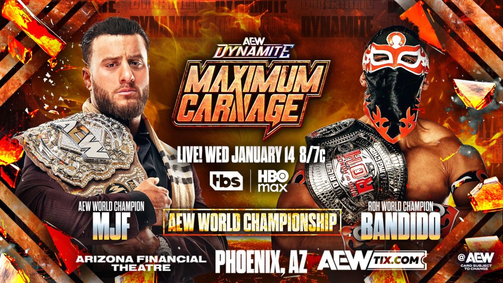 AEW Dynamite: Maximum Carnage Preview (Jan. 14, 2026) Confirmed Matches, Predictions