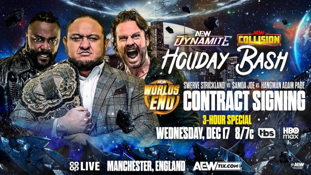 AEW Dynamite: Holiday Bash Preview (Dec. 17, 2025) Confirmed Matches, How to Watch