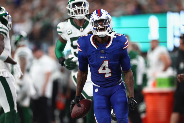 Best James Cook prop bet for Bills vs. Patriots on NFL Week 5 on Sunday 10/5/25