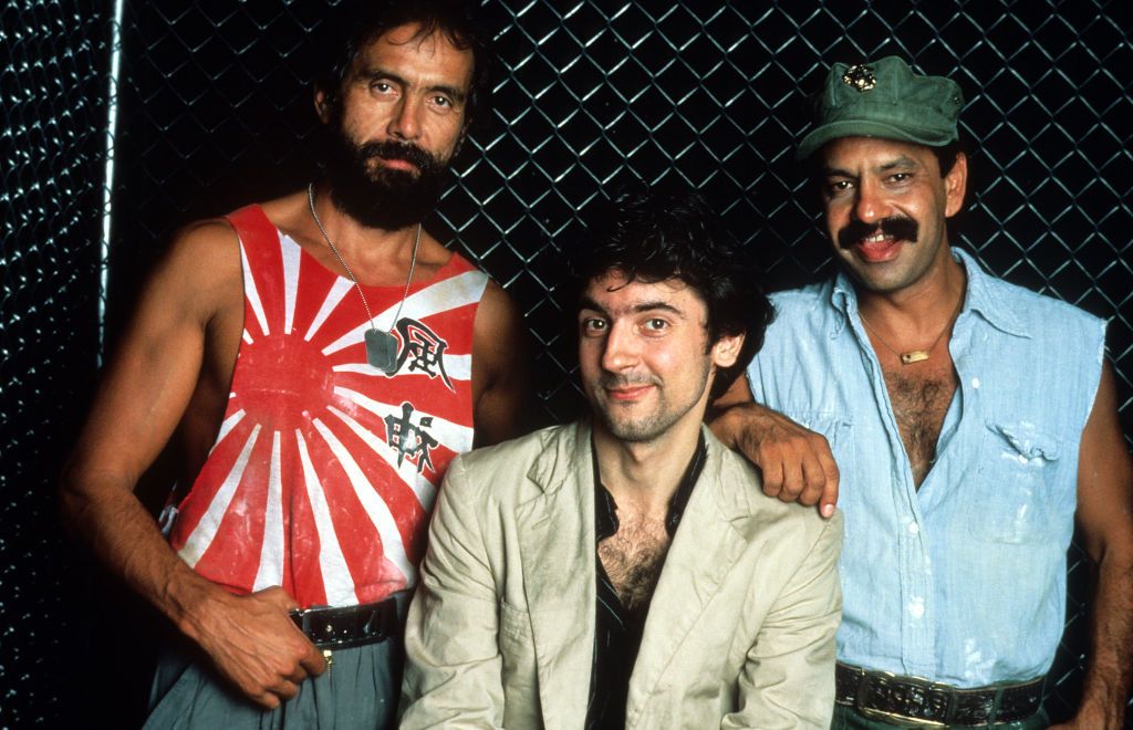 Three men in a scene from the film 'After Hours', 1985. (Photo by The Geffen Company/Getty Images)