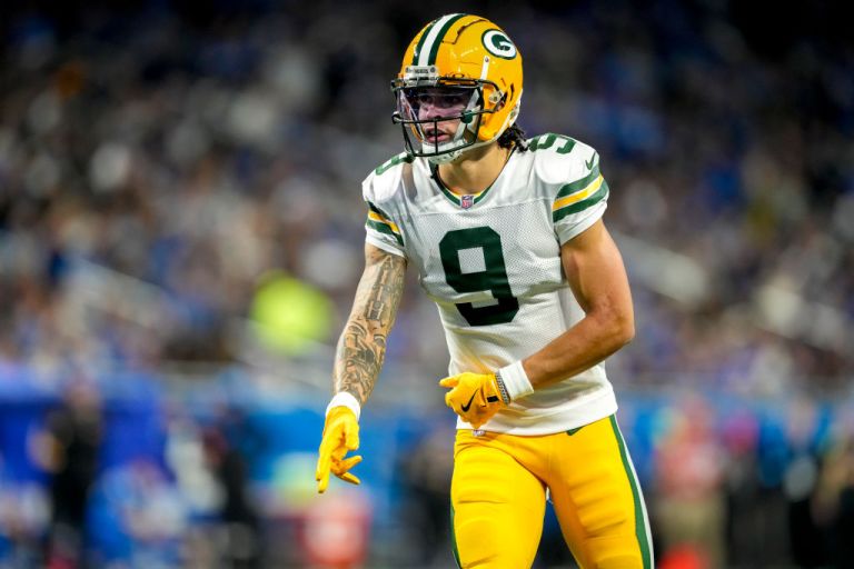 Best Christian Watson prop bets for Packers vs. Eagles on Monday Night Football Week 10
