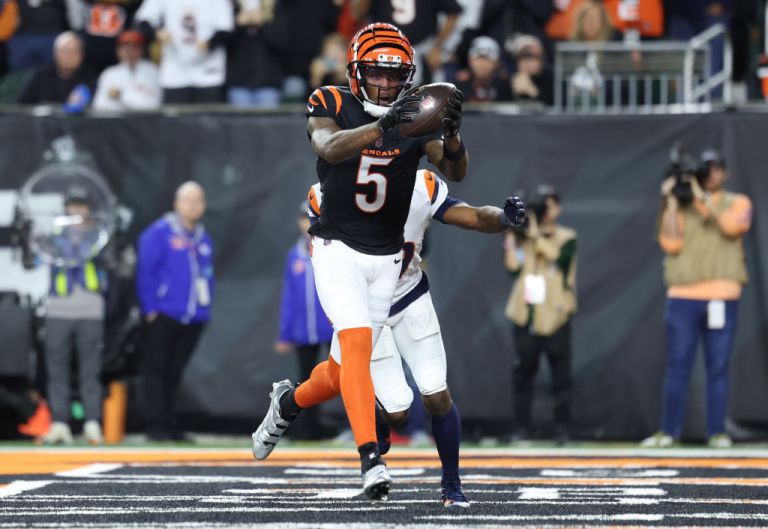 Tee Higgins best prop bets for Bengals vs. Steelers on Thursday 10/16/25