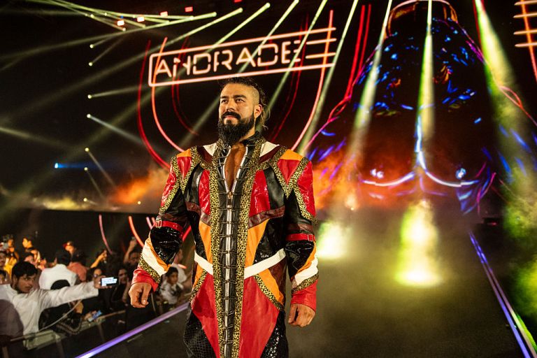 Is Andrade’s absence from AEW caused by WWE?