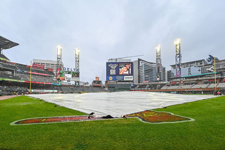 Nationals vs. Braves game delayed due to rain Saturday 5/23/26
