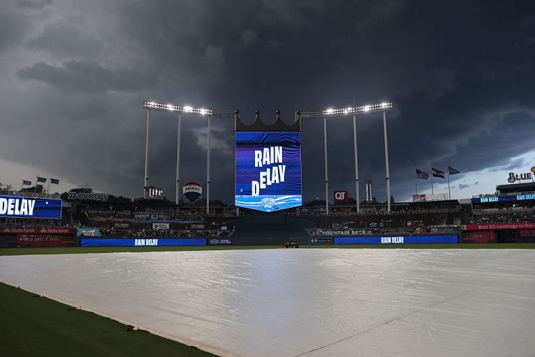 Astros at Royals in Rain Delay Saturday 6/13/26