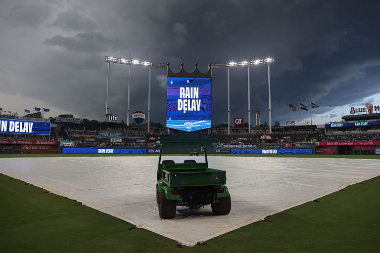 Diamondbacks vs. Royals game delayed due to rain Wednesday 9/9/26