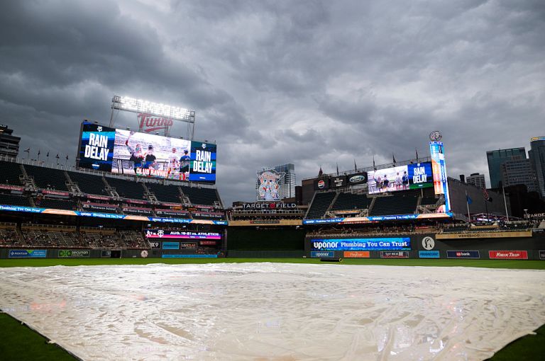 Nationals vs. Dodgers game delayed due to rain Sunday 4/05/26