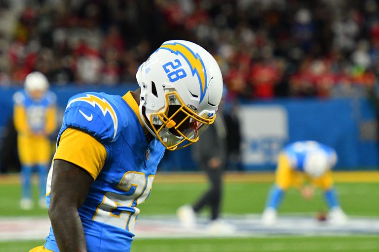 Who is Omarion Hampton’s handcuff in Los Angeles with Najee Harris injured?