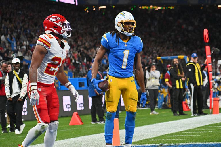 Best Quentin Johnston Prop Bets for Chargers vs. Raiders on Monday 9/15/25