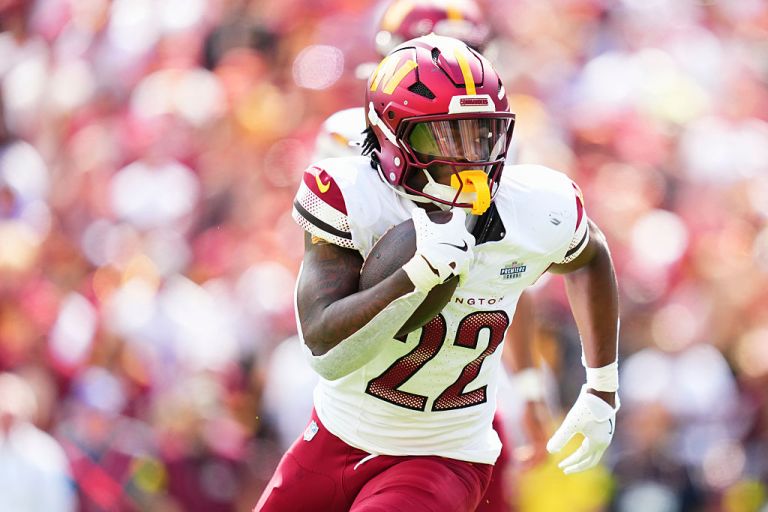 Best Jacory Croskey-Merritt prop bets for Commanders vs. Packers on Thursday Night Football Week 2