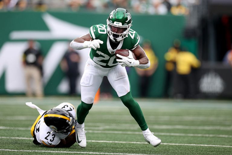 Best Breece Hall Prop Bets for Bills vs. Jets on Sunday 9/14/25