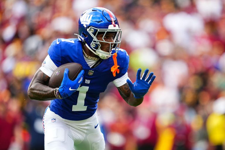 Malik Nabers best prop bets for Giants at Cowboys on Sunday 9/14/25
