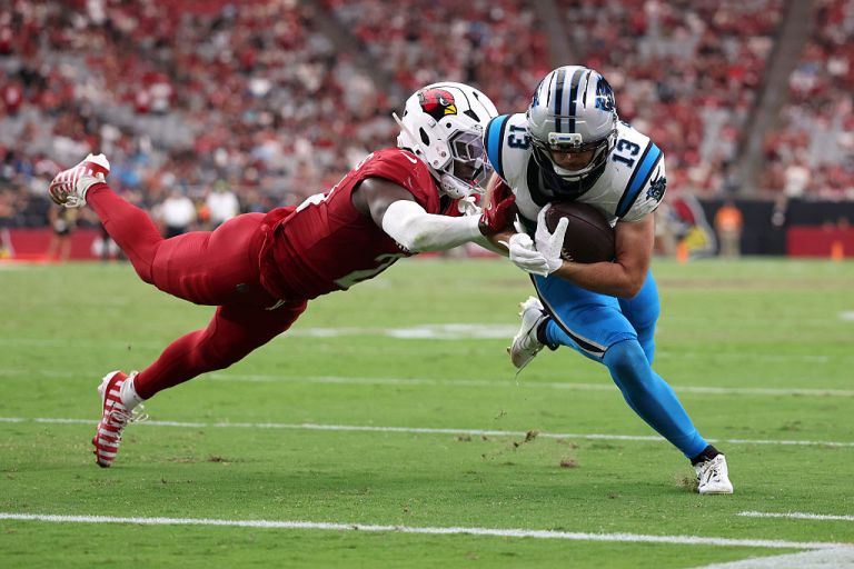 Is Hunter Renfrow a fantasy sleeper in Week 4 if Tetairoa McMillan is injured?