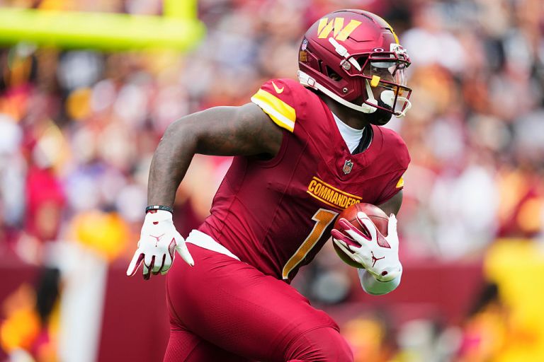 Deebo Samuel best prop bets for Commanders at Chiefs on Monday 10/27/25