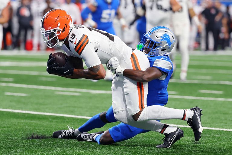 Will Cedric Tillman bets be refunded after injury during Lions vs. Browns in NFL Week 4?