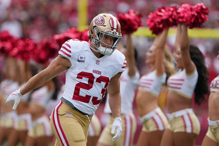 Best Christian McCaffrey prop bets for   49ers at Rams on Thursday Night Football Week 5