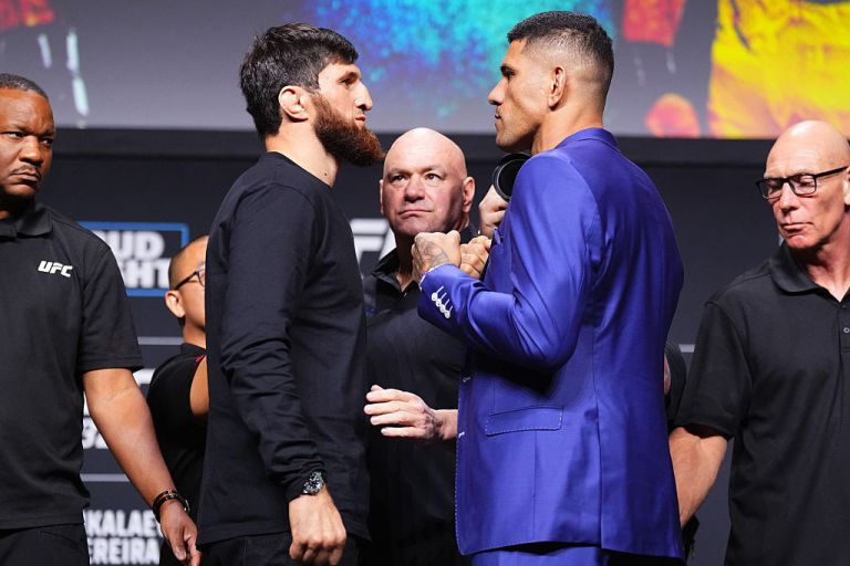 How the public is betting Magomed Ankalaev vs. Alex Pereira 2 at UFC 320
