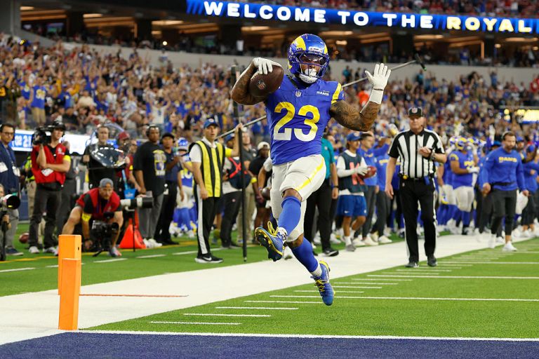 Tracking the leader for DraftKings King of the End Zone: 49ers vs. Rams Thursday Night Football