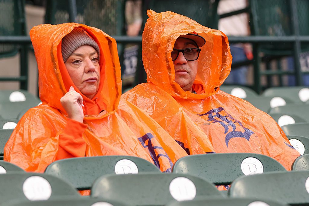 Twins at Tigers game delayed due to rain Wednesday 6/10/26