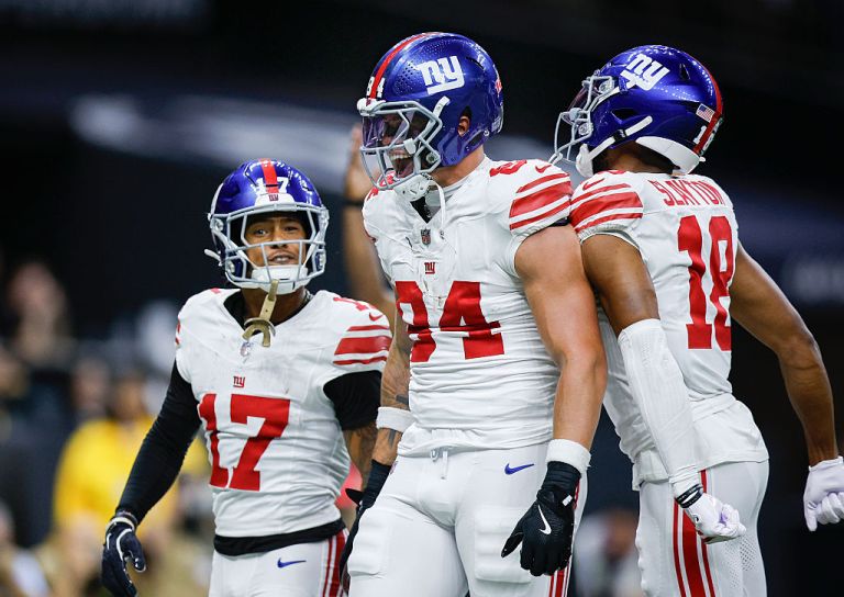 Theo Johnson best prop bet for Eagles at Giants on Thursday 10/9/25