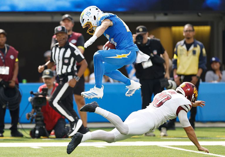 Best Ladd McConkey prop bet for Chargers vs. Steelers NFL Week 10 on Sunday 11/09/25