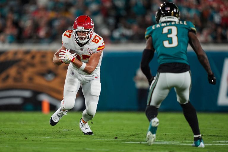 Travis Kelce Best Prop Bets for Lions vs. Chiefs on Sunday 10/12/25