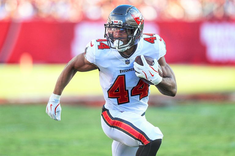 Did Sean Tucker steal the RB1 job in Tampa Bay even if Bucky Irving returns in Week 12 vs. Rams?